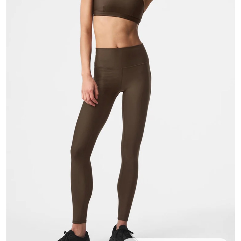 ALO Yoga Espresso Airlift 7/8 Leggings XS